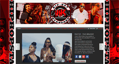 Desktop Screenshot of hiphopstandard.com